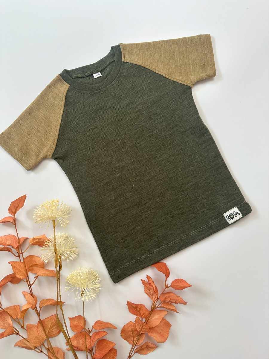 T-SHIRT MERINO DWA KOLORY