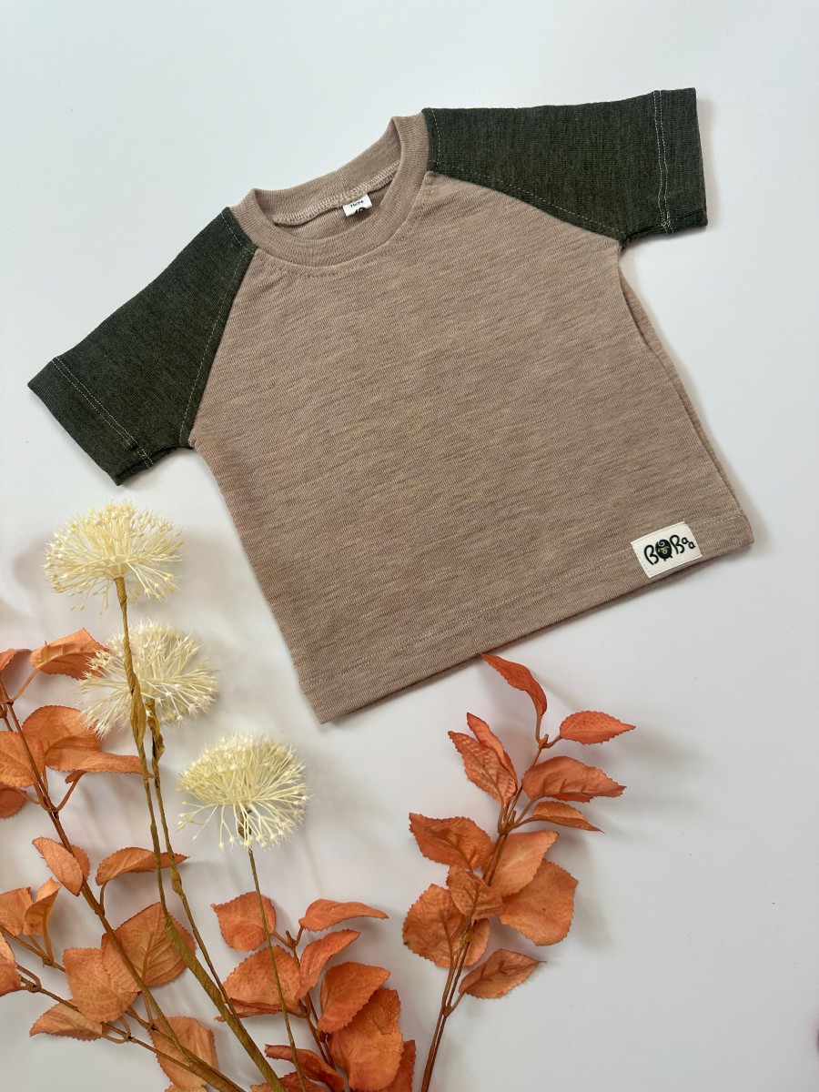 T-SHIRT MERINO DWA KOLORY