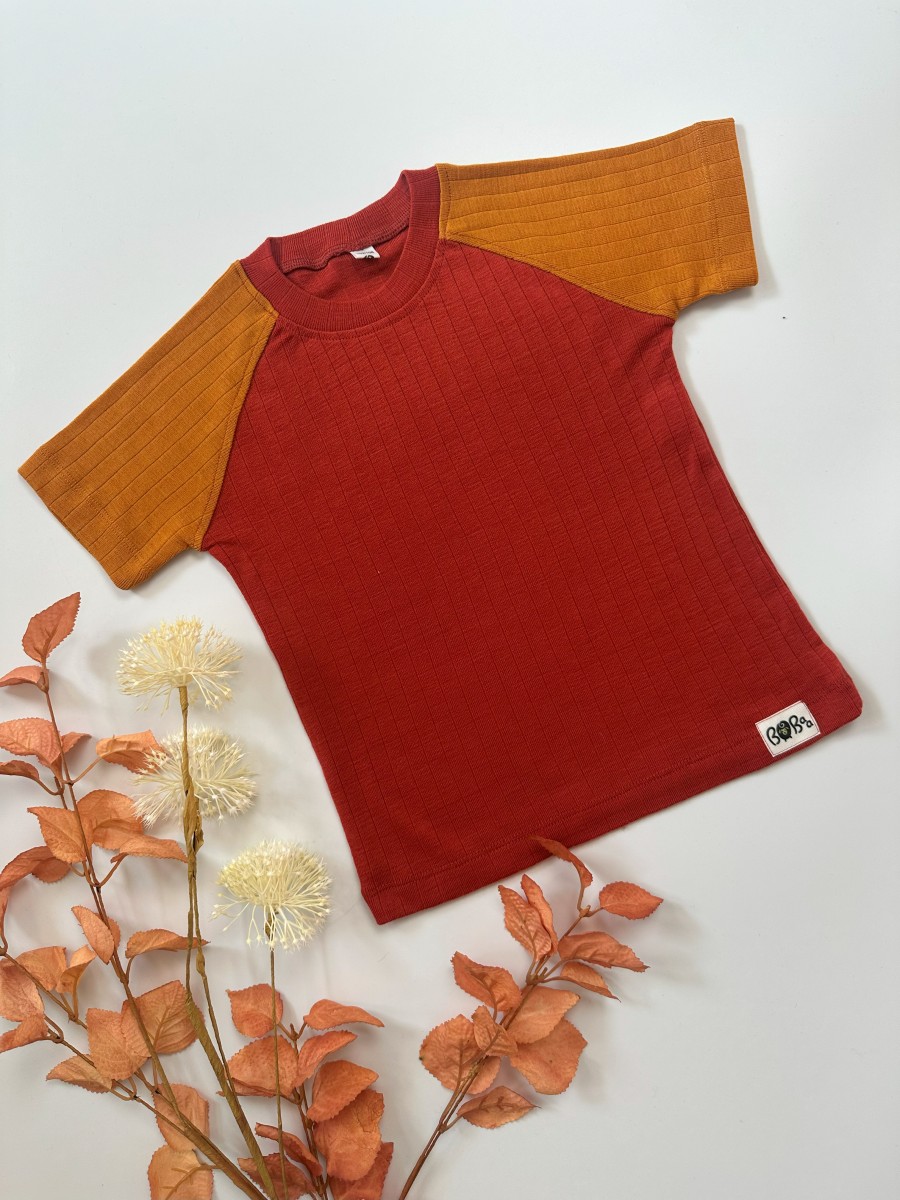 T-SHIRT MERINO DWA KOLORY