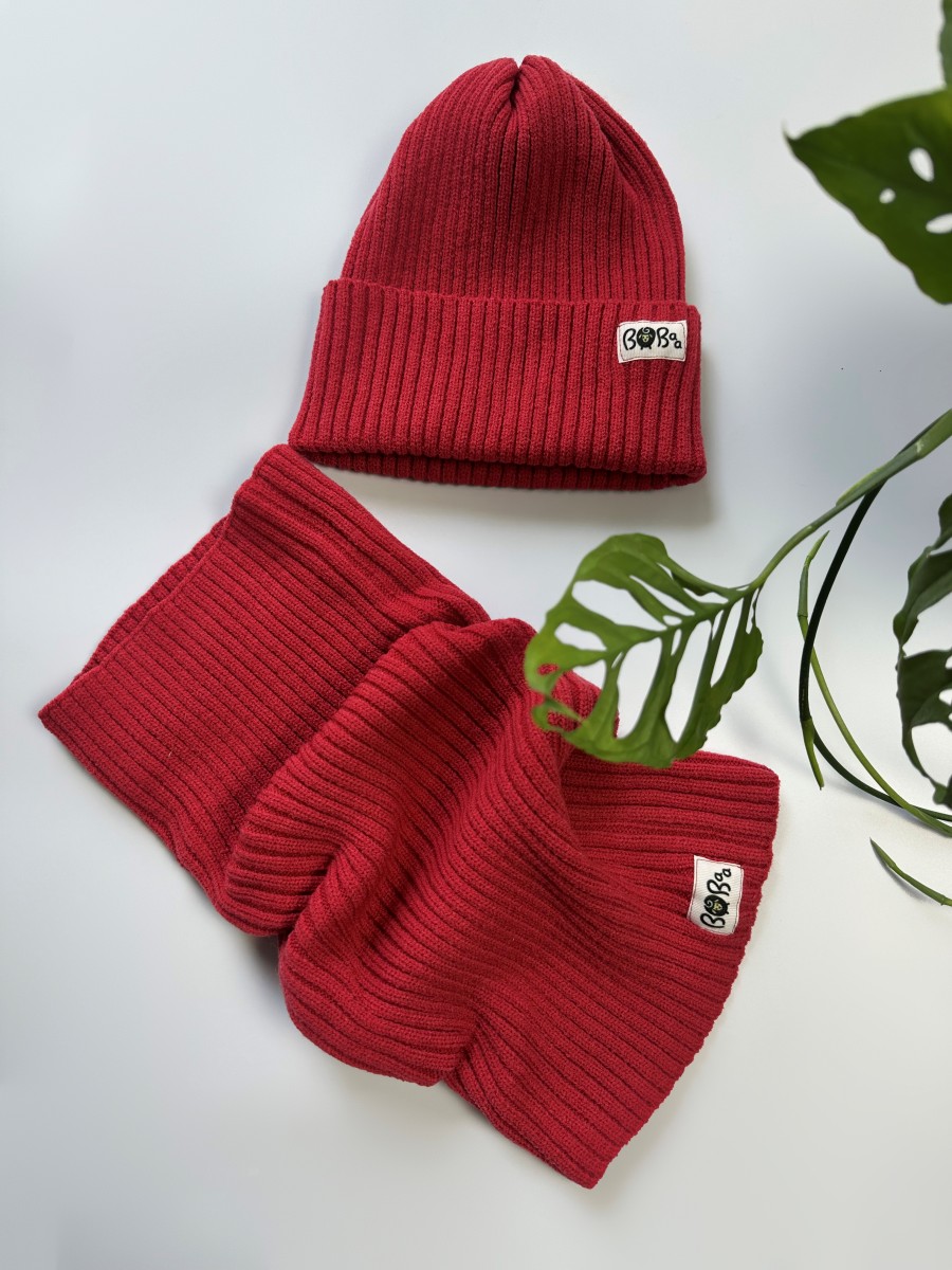 CZAPKA MERINO DLA DOROSŁYCH I DZIECI ŁOSOSIOWA - obrazek 3