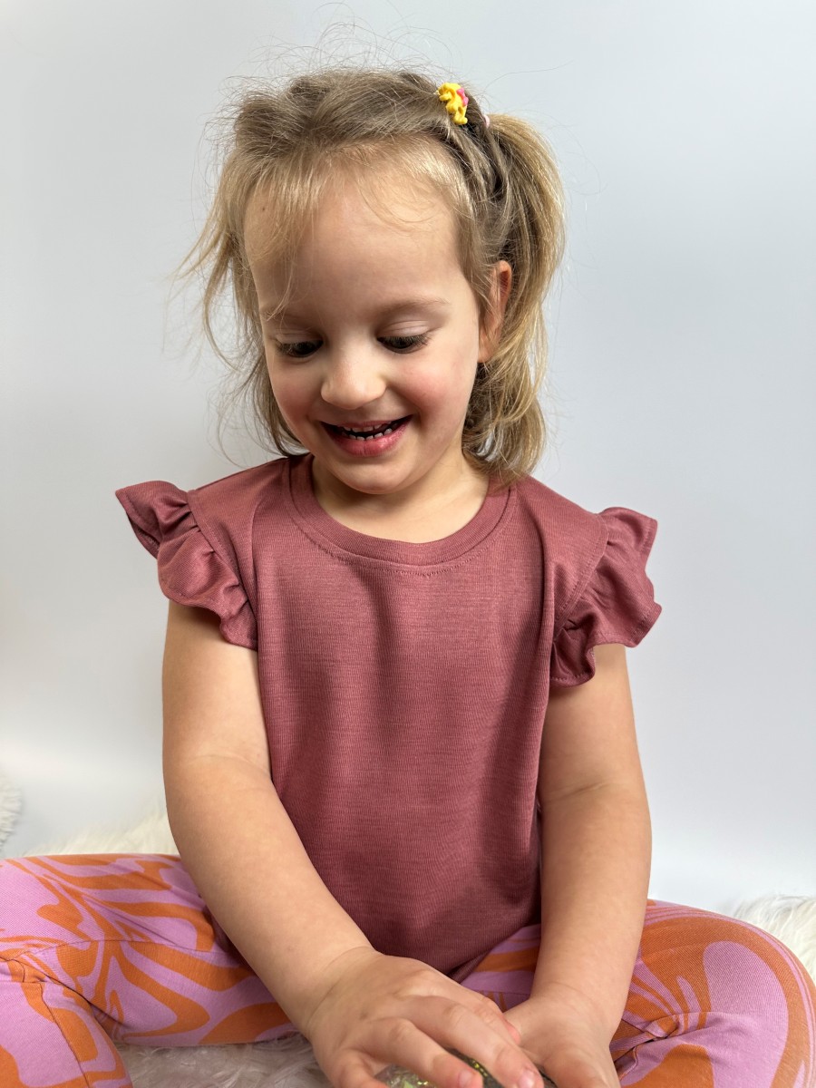 KOSZULKA ZE SKSZYDEŁKAMI MERINO JEDWAB - obrazek 7