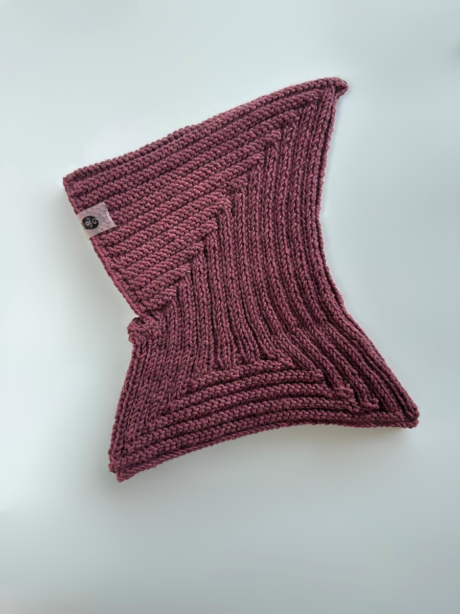 CZAPKA KRASNOLUDKA 100% MERINO BORDO