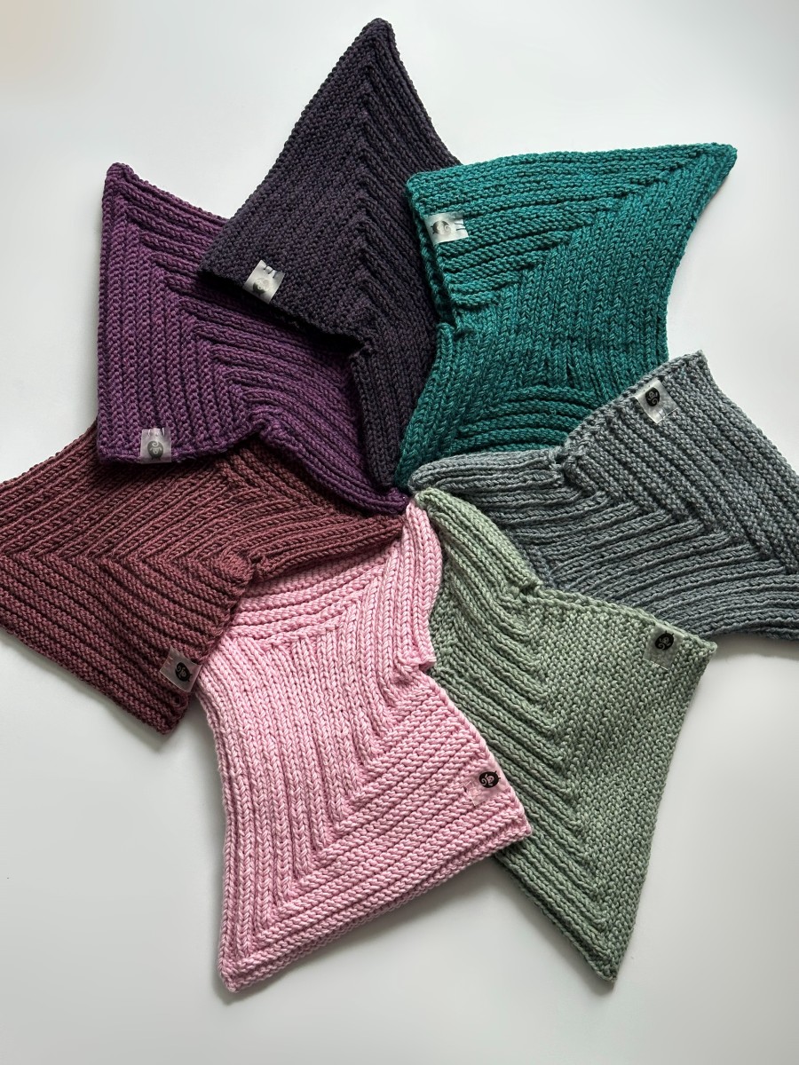 CZAPKA KRASNOLUDKA 100% MERINO MIĘTA - obrazek 4