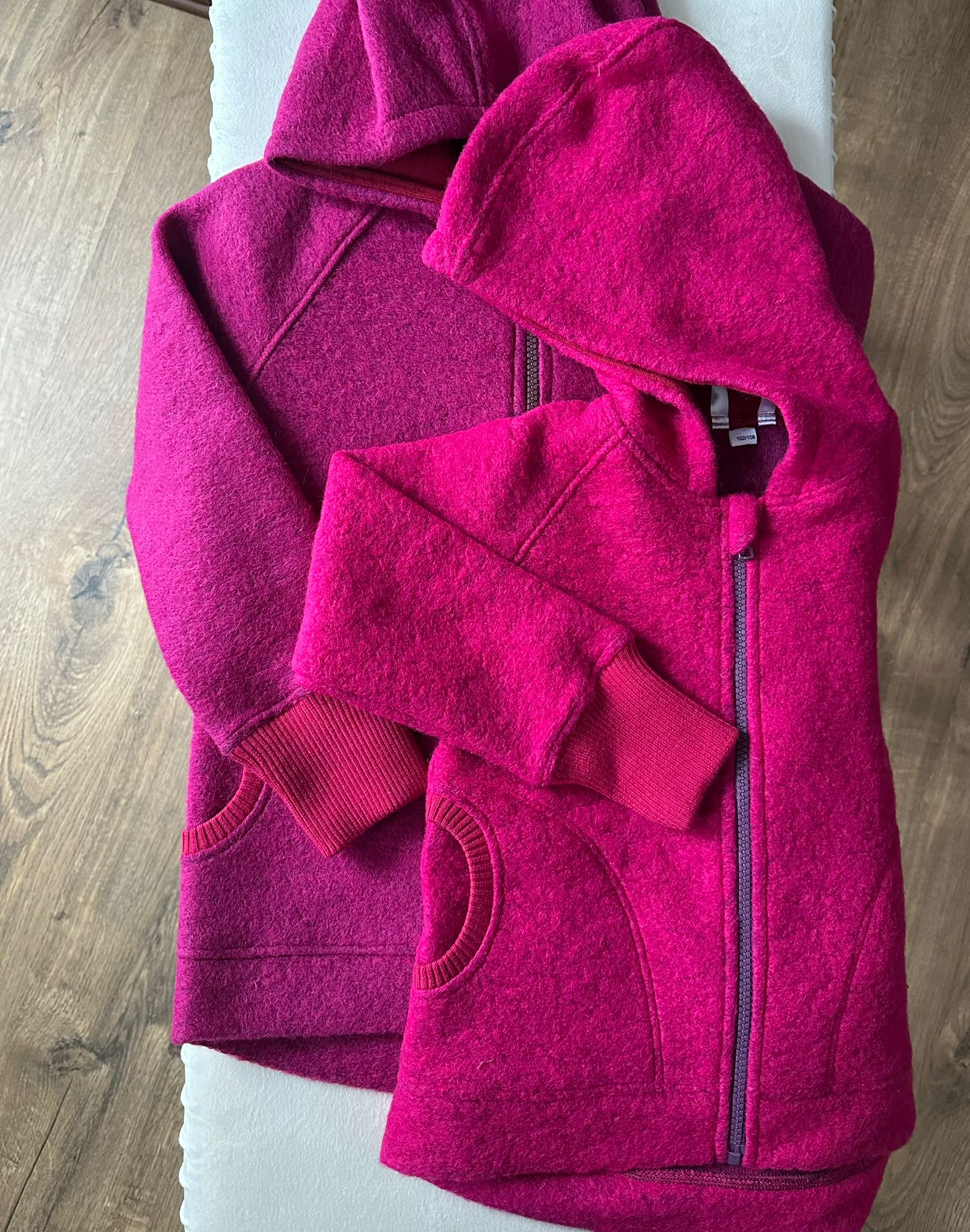 KURTKA MERINO FUKSJA - obrazek 7